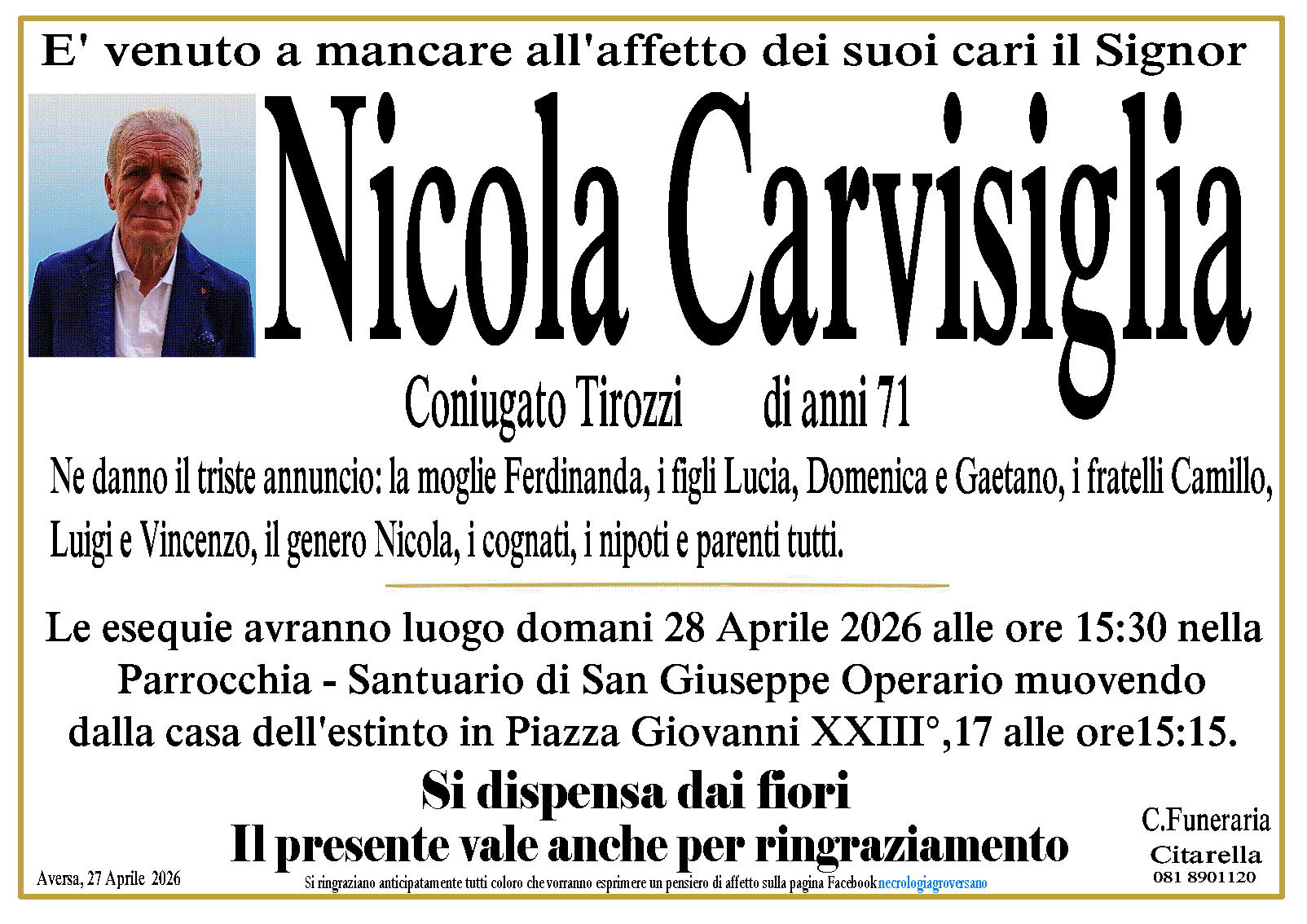 Necrologio
